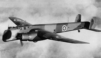Ch28 - Armstrong-Whitworth Whitley - Mark Vs operated on special duties from Stradishall